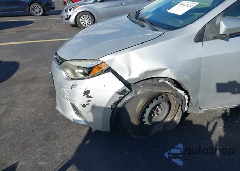 2016 Toyota Corolla Le z USA, uszkodzony, nr VIN 5YFBURHE5GP564616